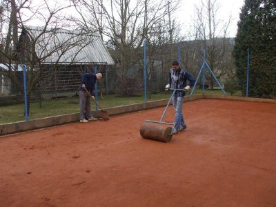 2009 jarní příprava kurtu
