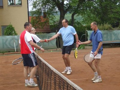 2012 Libor s Tomášem po čtyřhře