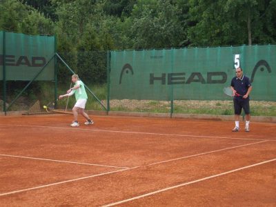 2014 čtyřhra při finále v Letkově